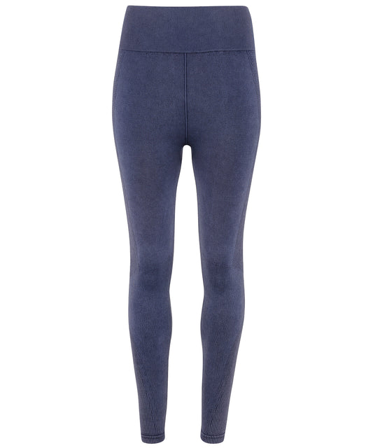 Women's TriDri® seamless "3D fit" multi-sport denim look leggings