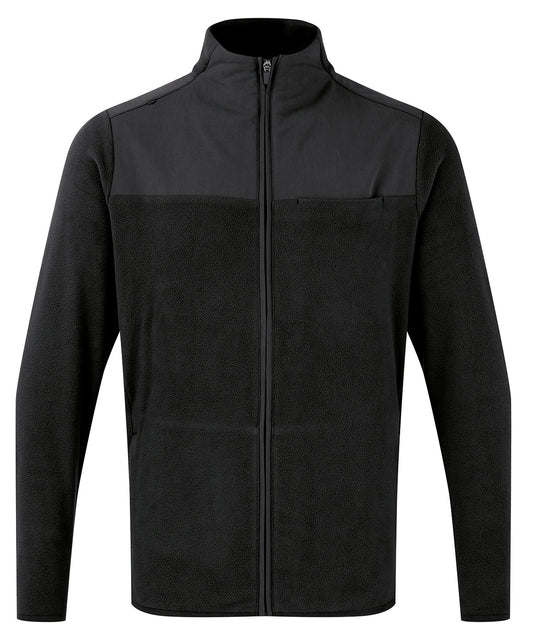 'Agility' men's panelled fleece jacket