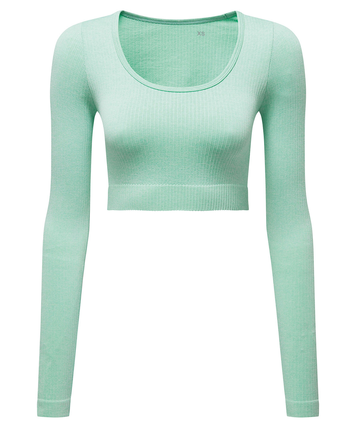 Women's TriDri® ribbed seamless "3D fit" crop top