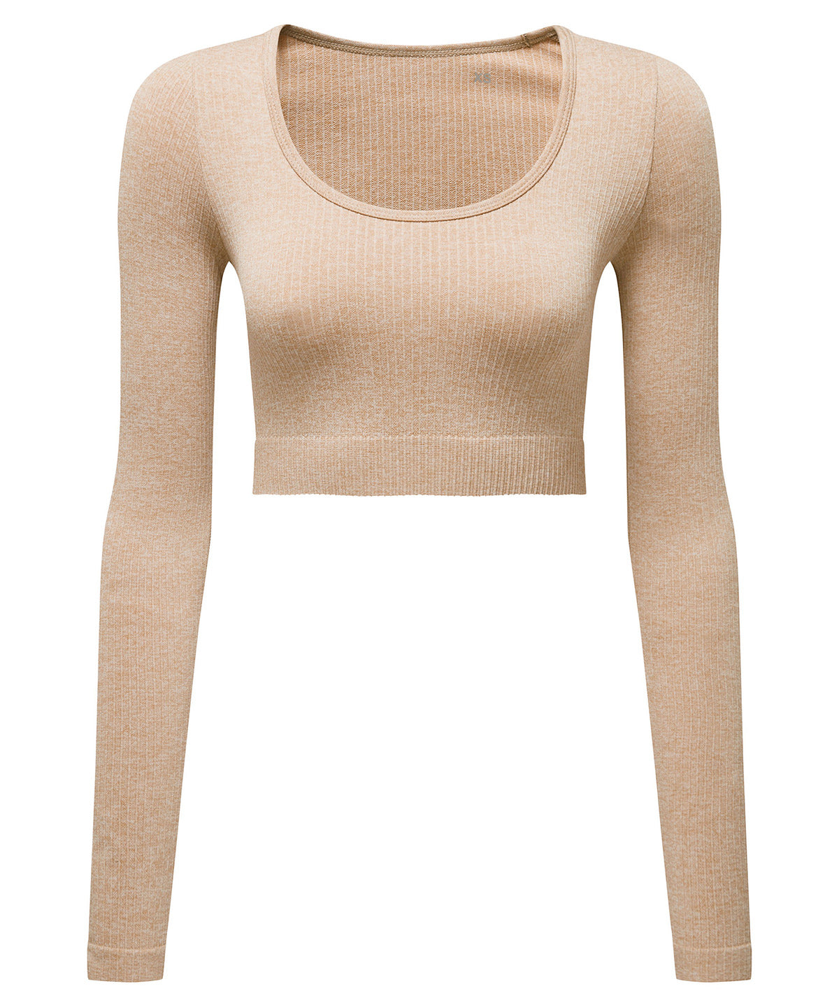 Women's TriDri® ribbed seamless "3D fit" crop top