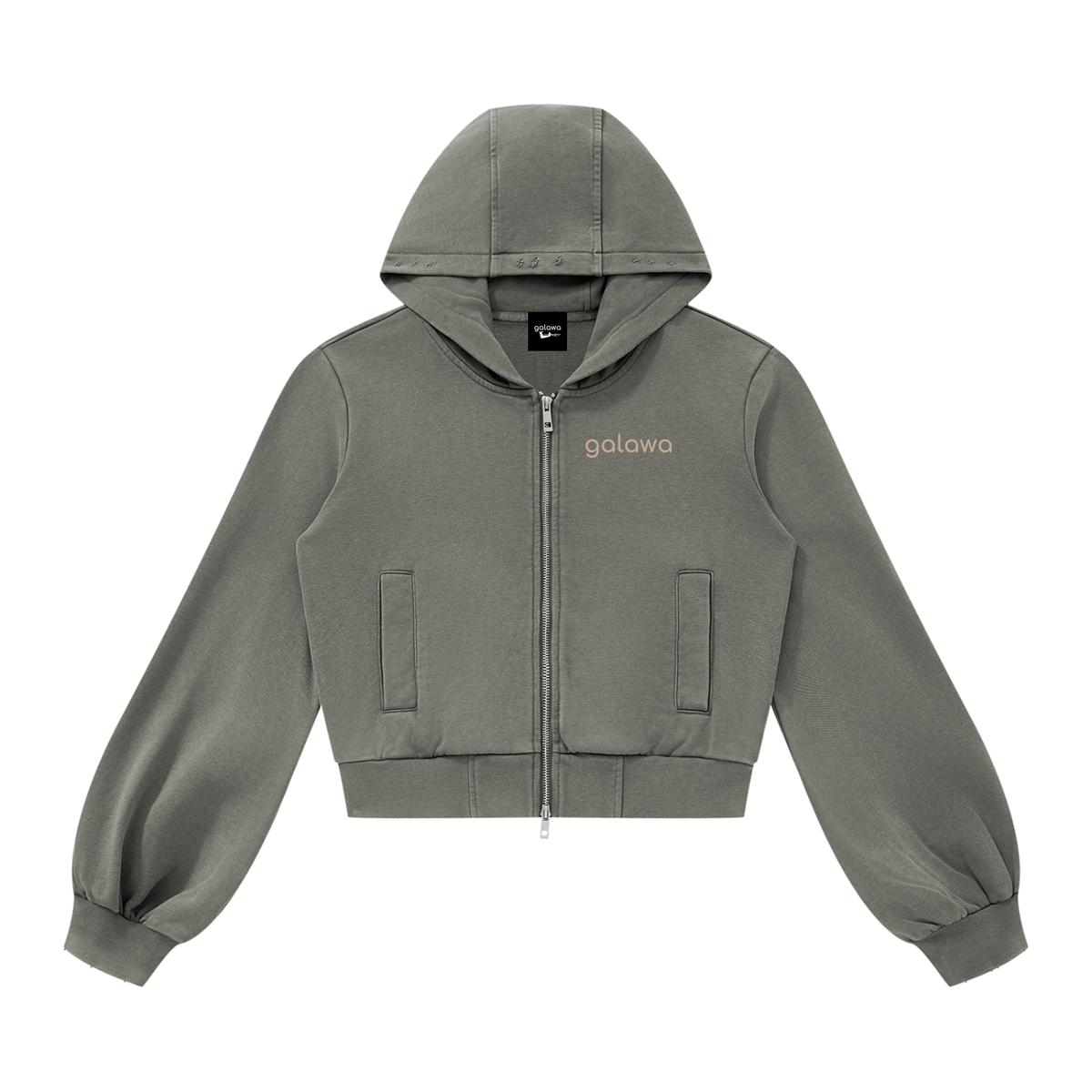 Women’s Vintage Wash Full Zip Hoodie